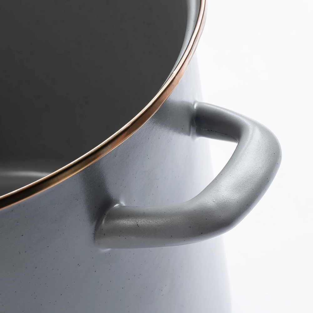 Barebones Enamel Stock Pot (handle)