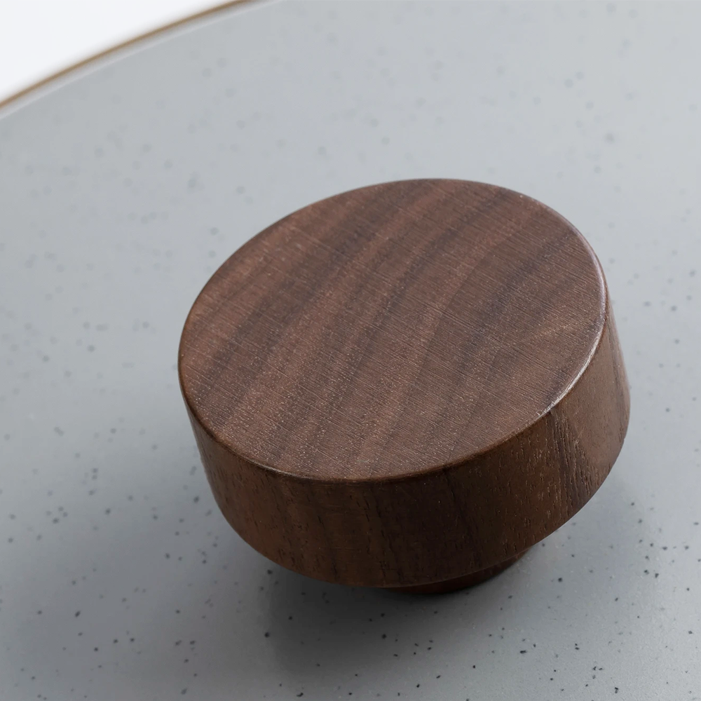 Barebones Enamel Stock Pot (lid handle)