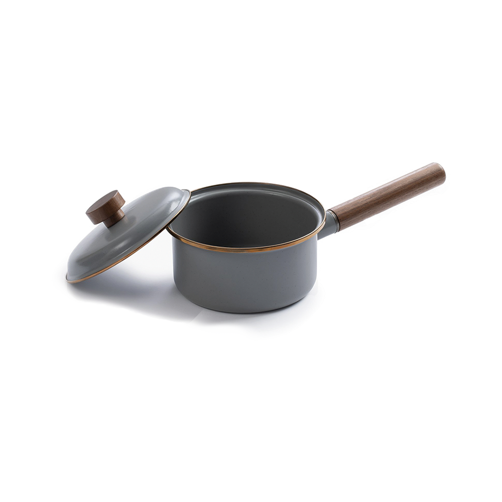 Barebones Enamel Saucepan - Slate Grey-Goritta Works Sdn. Bhd. 202501017603 (1619017-X)