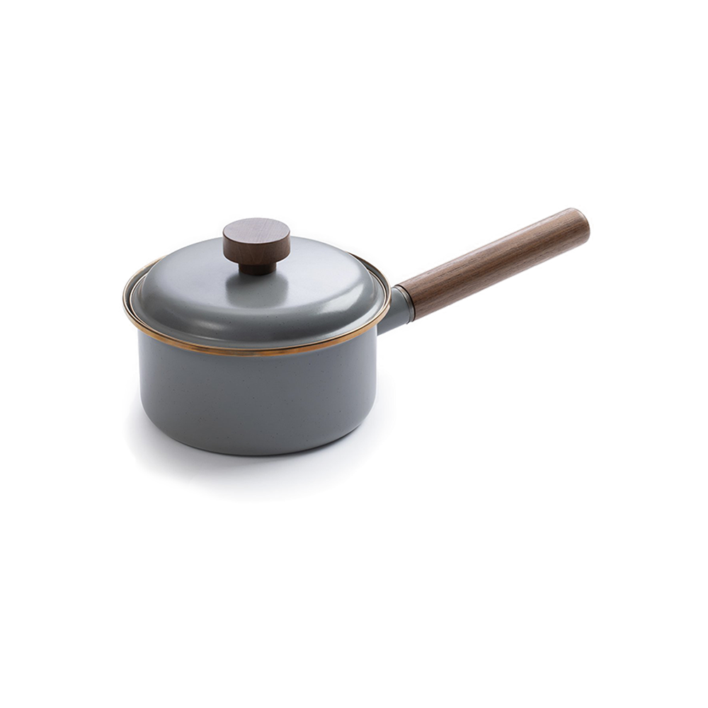 Barebones Enamel Saucepan - Slate Grey-Goritta Works Sdn. Bhd. 202501017603 (1619017-X)