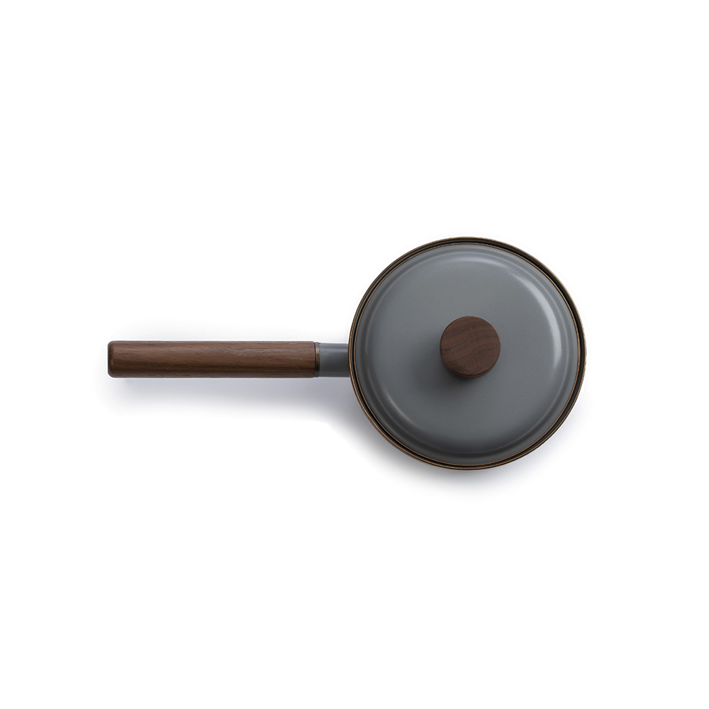 Barebones Enamel Saucepan - Slate Grey-Goritta Works Sdn. Bhd. 202501017603 (1619017-X)