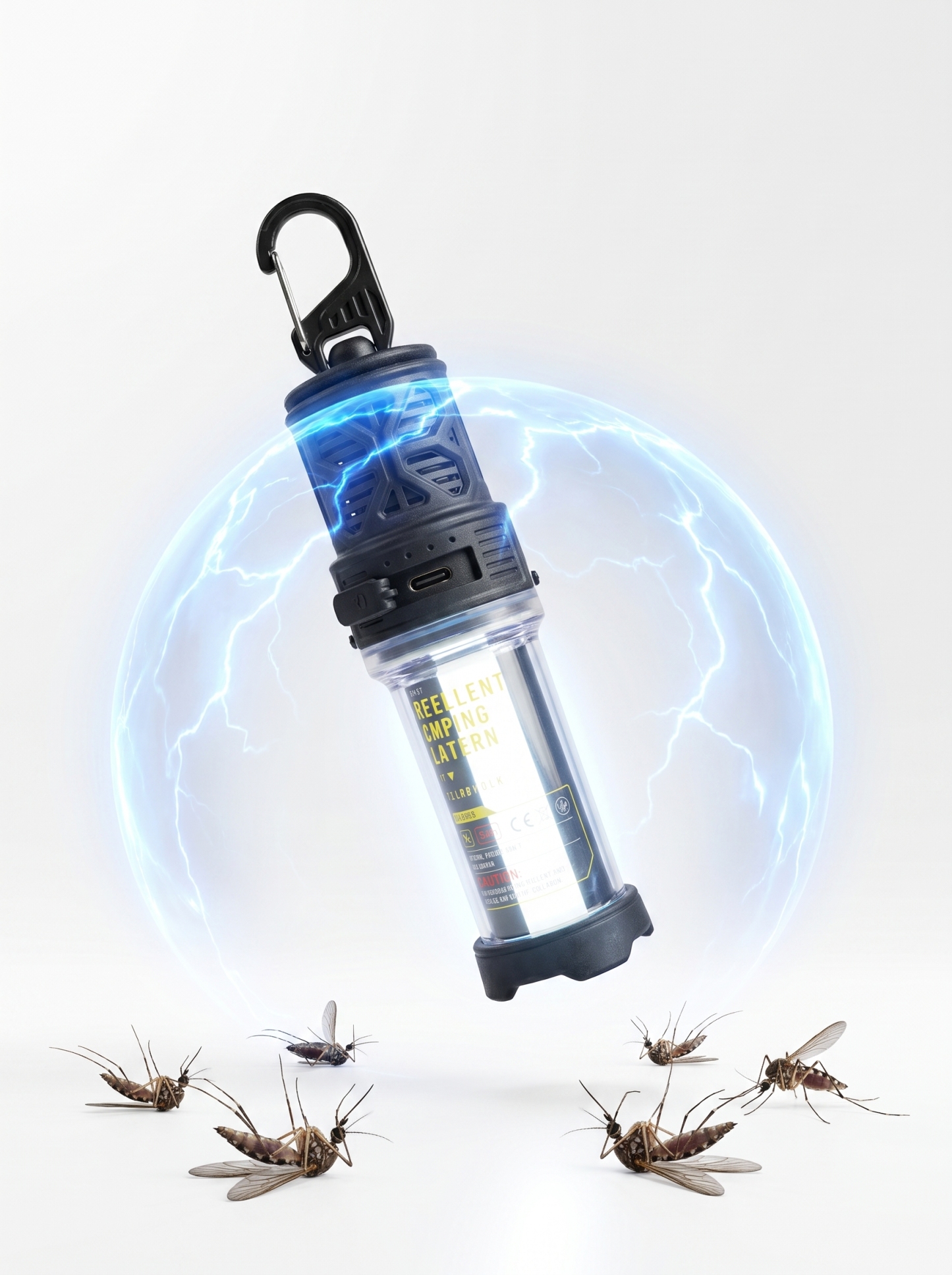 Goritta Works 2-in-1 Portable Mosquito Repellent with lighting (5000mAh, Max 750Lm)