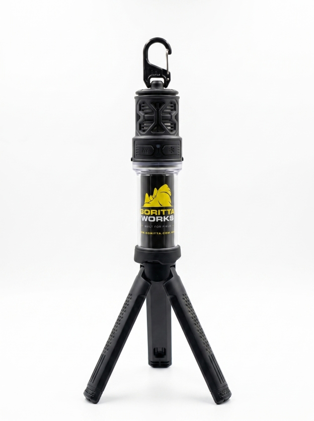 Goritta Works 2-in-1 Portable Mosquito Repellent with lighting (5000mAh, Max 750Lm)