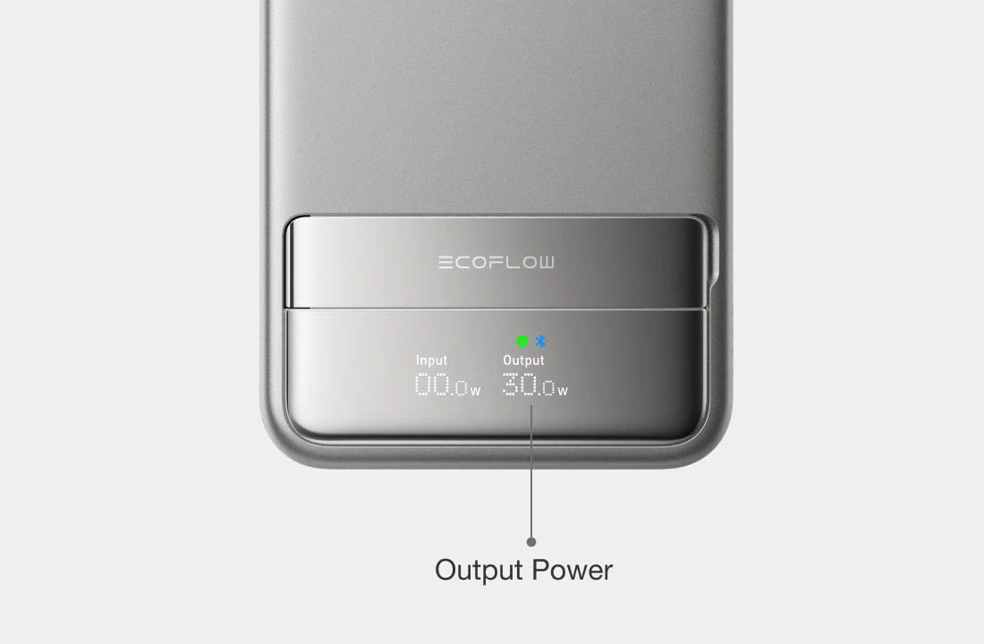 EcoFlow RAPID Magnetic Power Bank 10000mAh -Silver