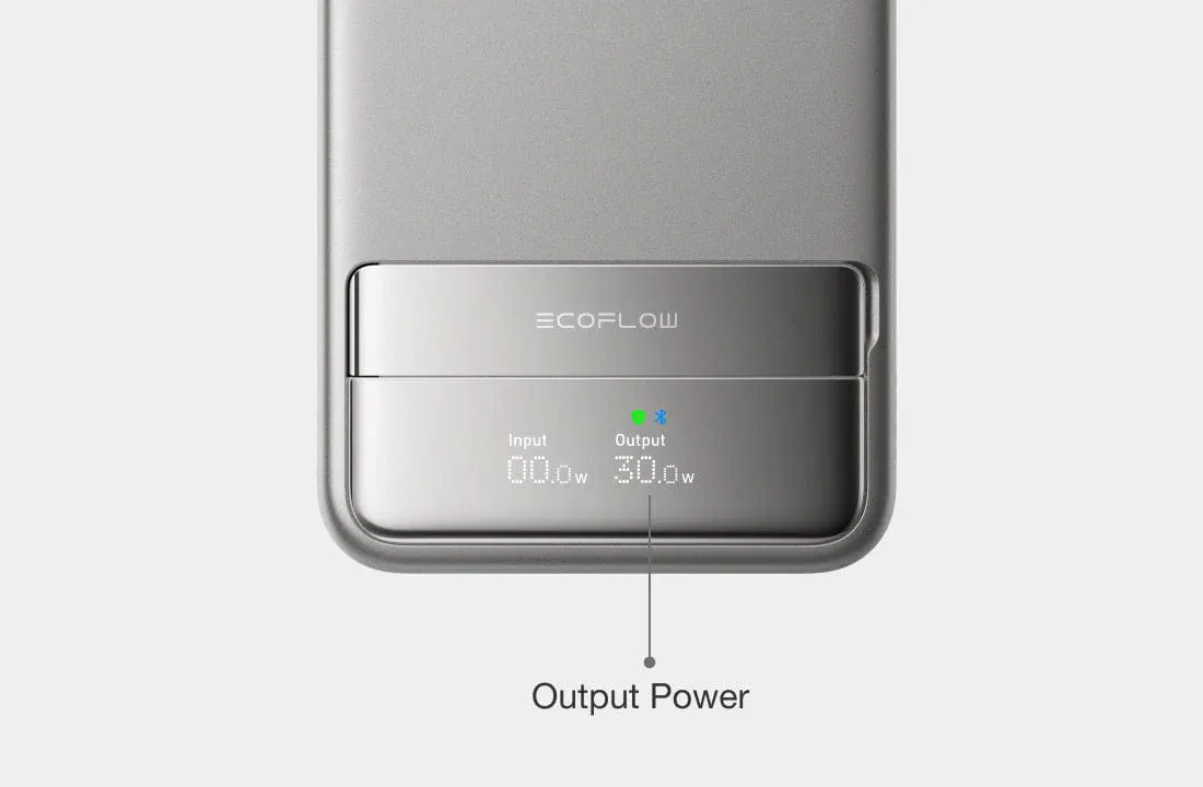 EcoFlow RAPID Magnetic Power Bank 10000mAh -Silver