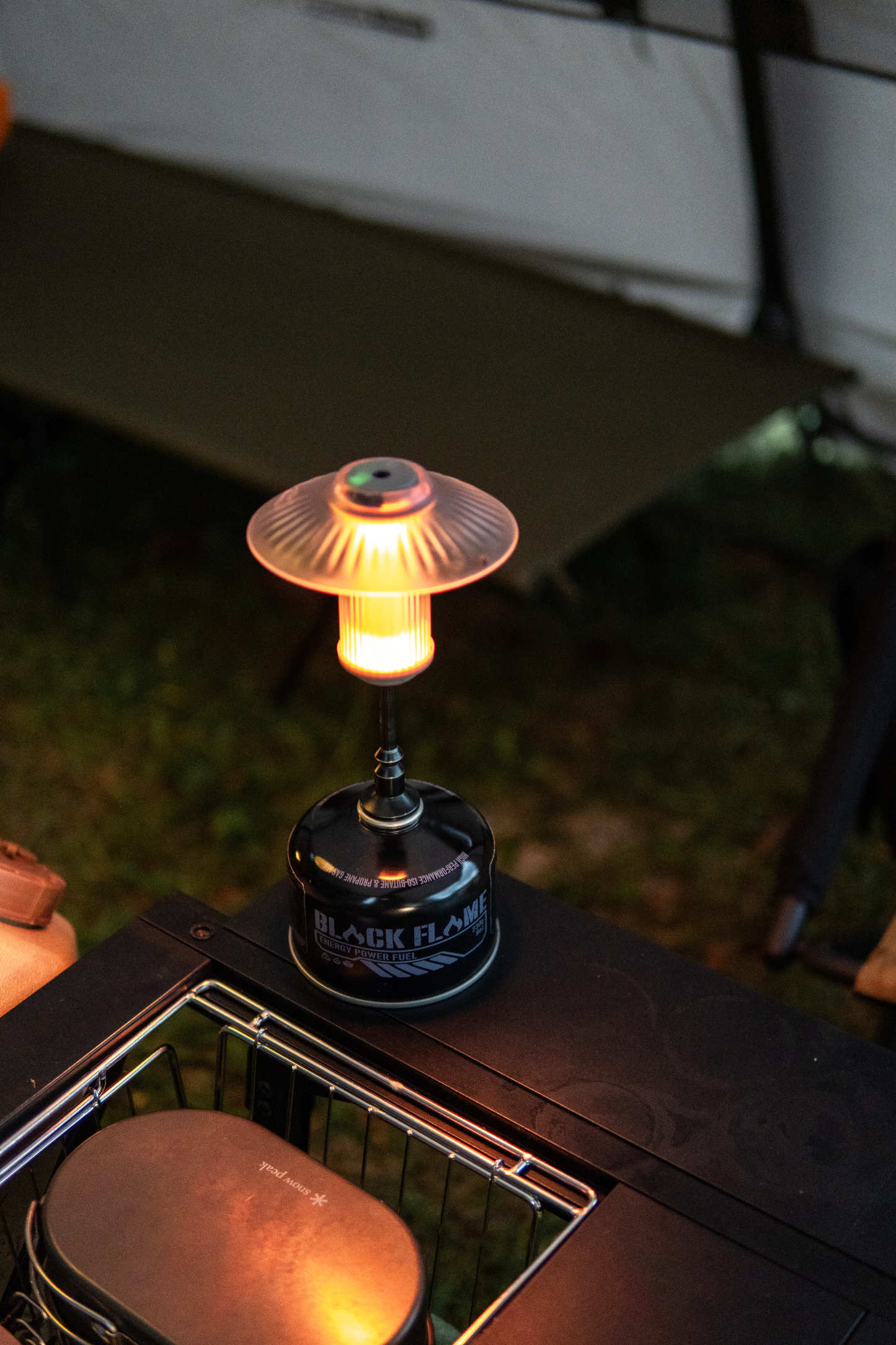 Champazi Soundlight R1 Dynamic Camping Light 200Lm - Grey