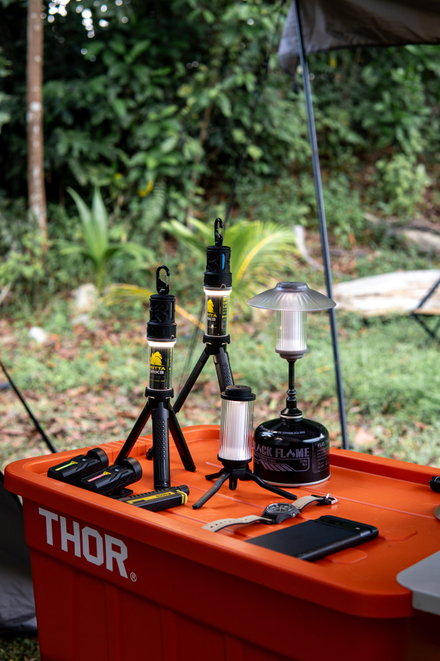 Goritta Works 2-in-1 Portable Mosquito Repellent with lighting (5000mAh, Max 750Lm)