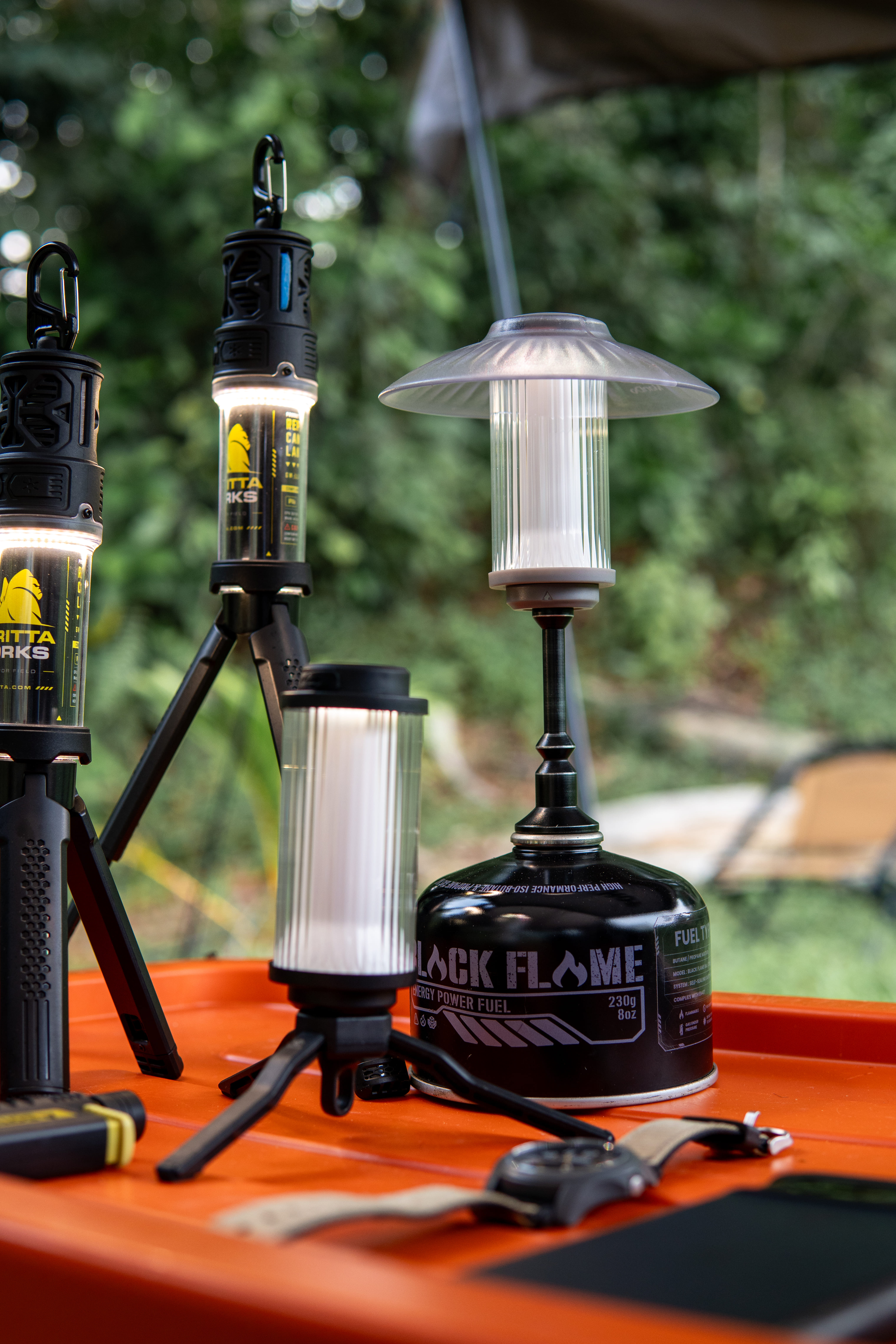 Champazi Soundlight R1 Dynamic Camping Light 200Lm - Grey