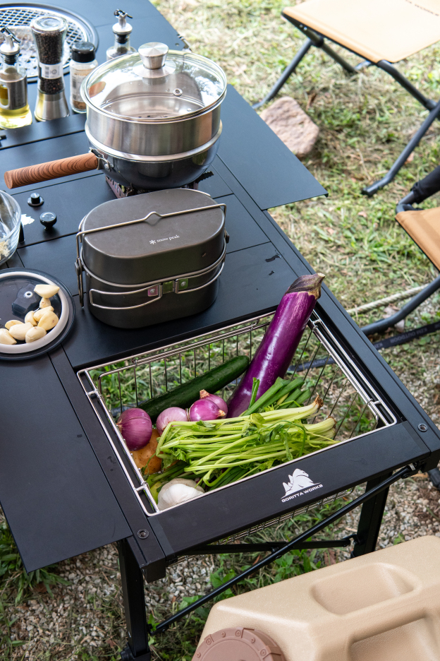 Goritta Works IGT (3Unit) Camping Table Modular Expandable Foldable