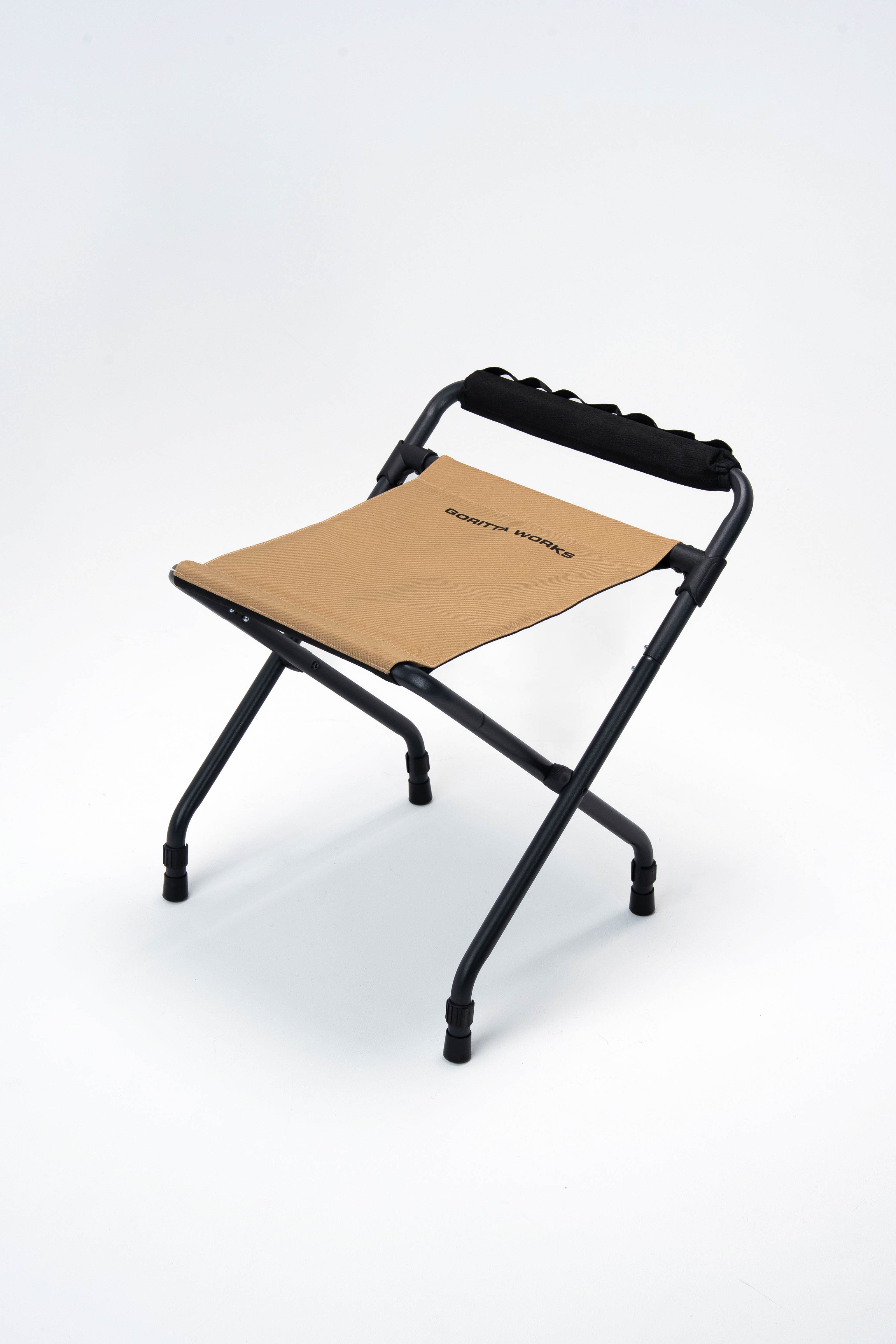 Goritta Works BBQ Chair | 2-in-1 Dual Color (Black / Coyote Tan) Height-Adjustable