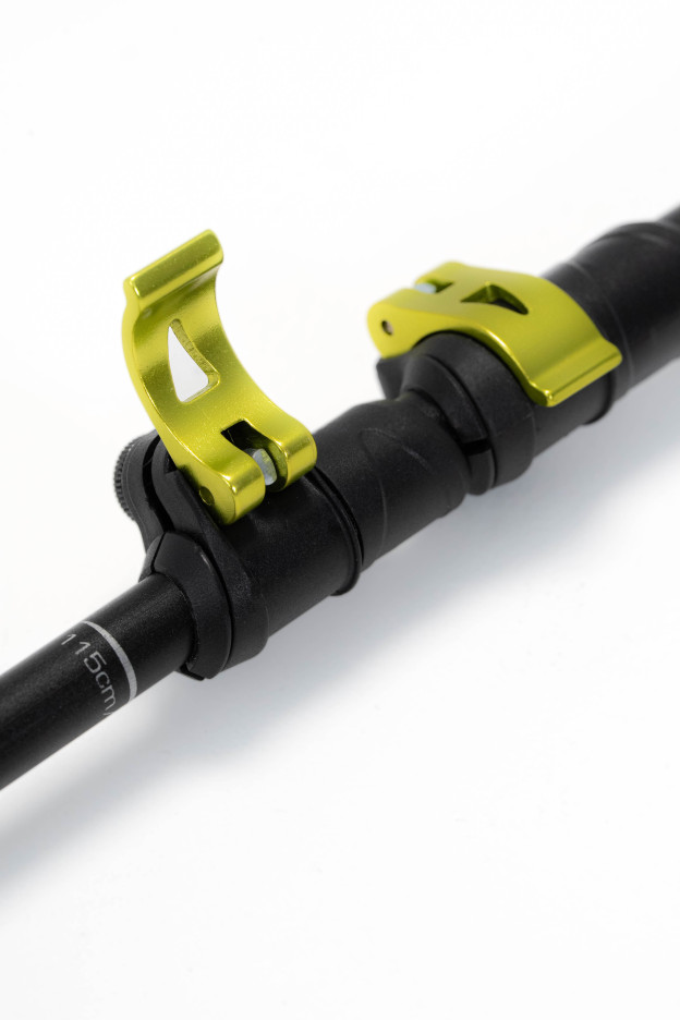  Goritta Works 3-Section Telescopic External-Lock Aluminium Trekking Pole - 2pc