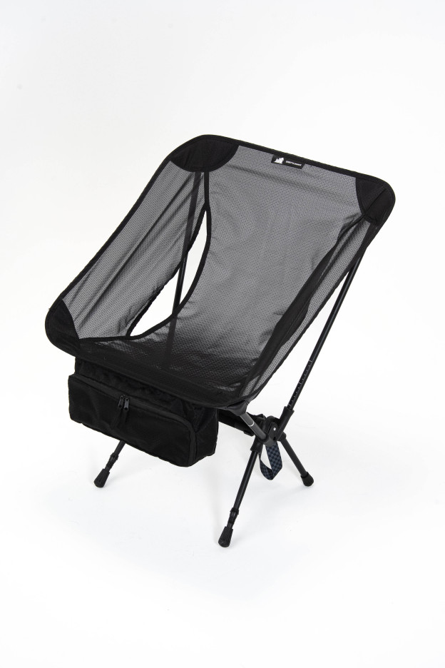 Goritta Works 2-in-1 Lightweight Chair with Trekking Poles - Black