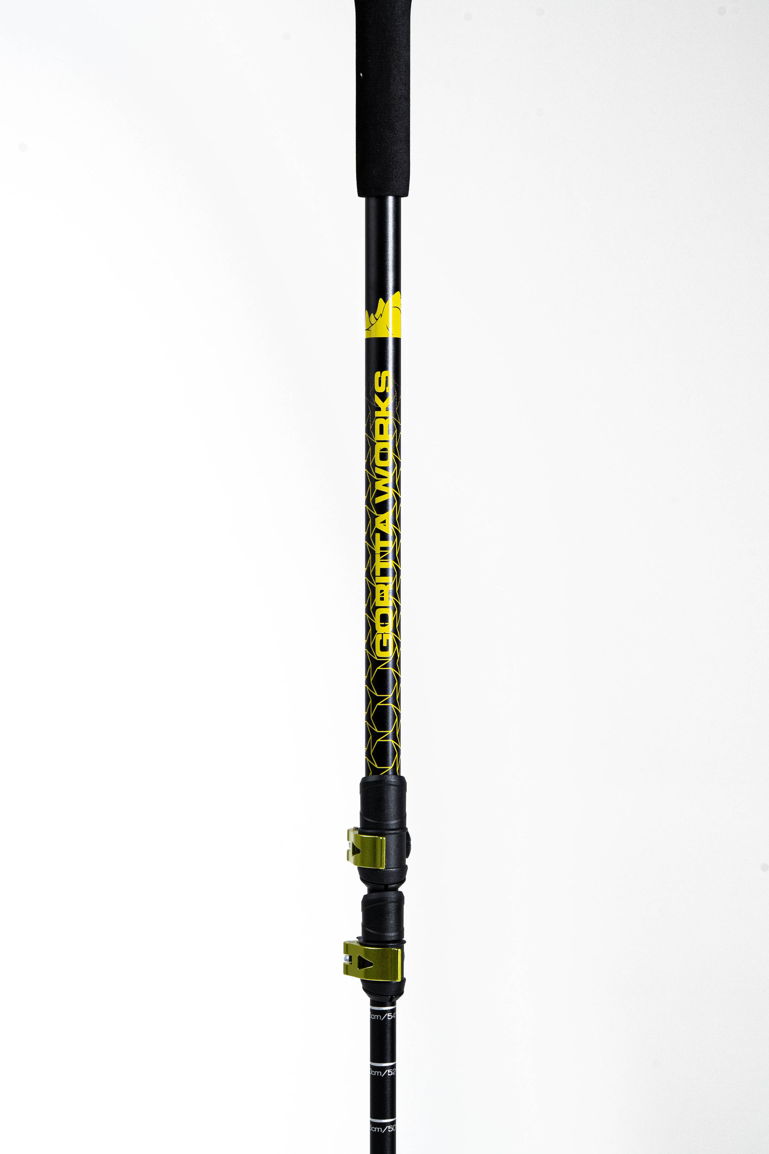  Goritta Works 3-Section Telescopic External-Lock Aluminium Trekking Pole - 2pc