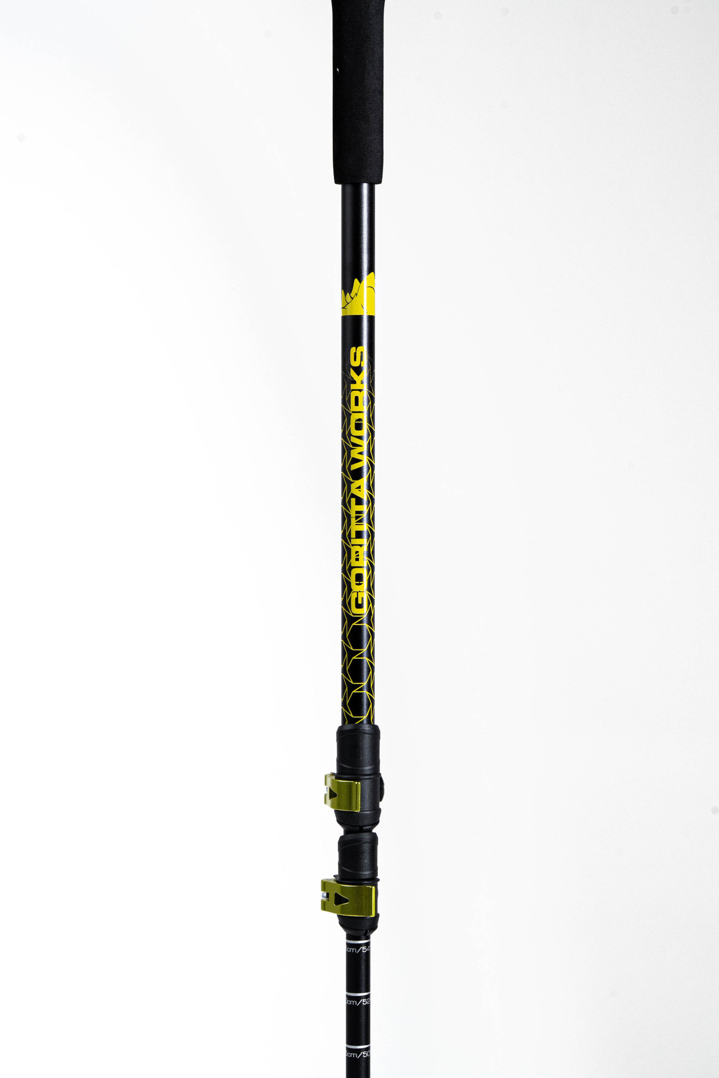  Goritta Works 3-Section Telescopic External-Lock Aluminium Trekking Pole - 2pc