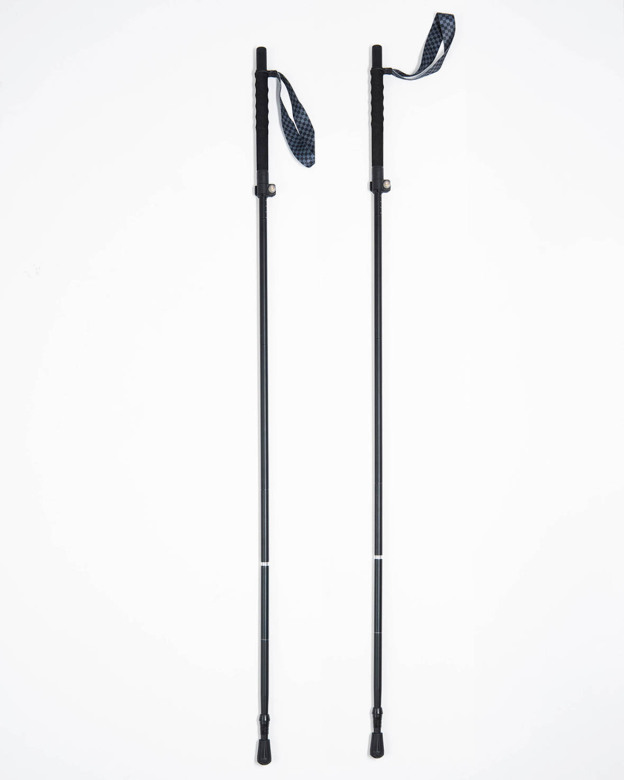 Goritta Works 2-in-1 Lightweight Chair with Trekking Poles - Black
