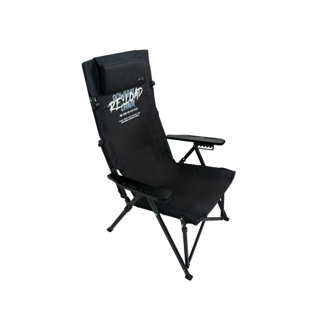 KZM Downhill Chair Reload - Black