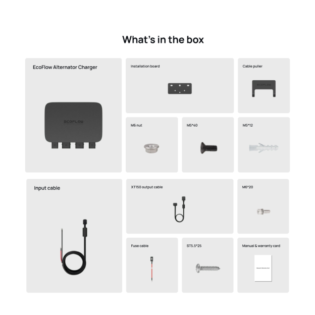EcoFlow 800w Alternator Charger