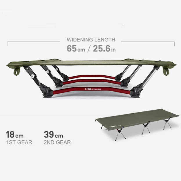 Etrol Brown Bear Camping Cot-Goritta Works Sdn. Bhd. 202501017603 (1619017-X)