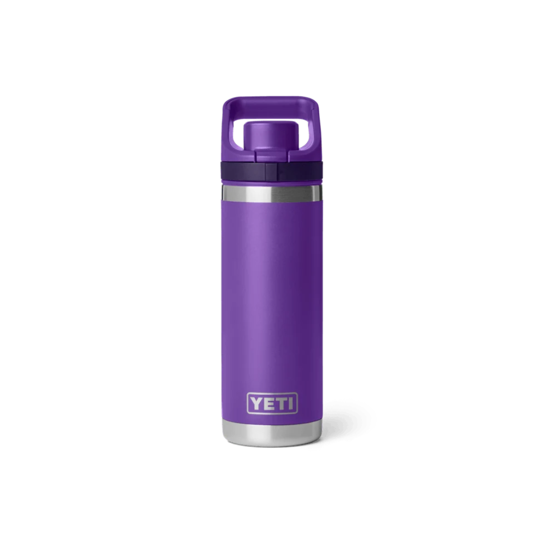 YETI Rambler 18 oz Water Bottle with Color-Matched Flip Chug Cap - Pace Purple