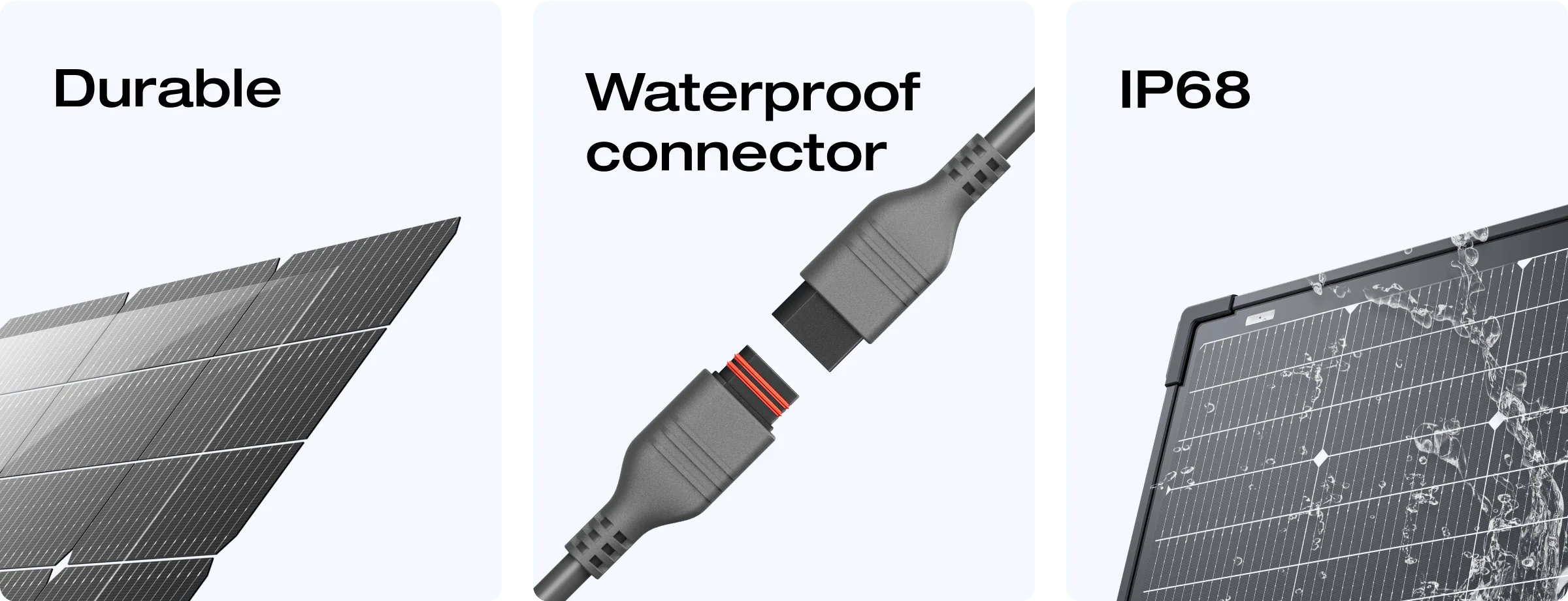 EcoFlow 125W Bifacial Modular Solar Panel