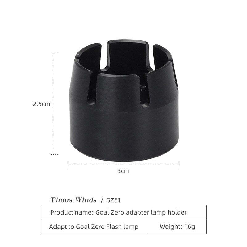 Thous Winds Goal Zero Adapter Lamp Holder-Goritta Works Sdn. Bhd. 202501017603 (1619017-X)