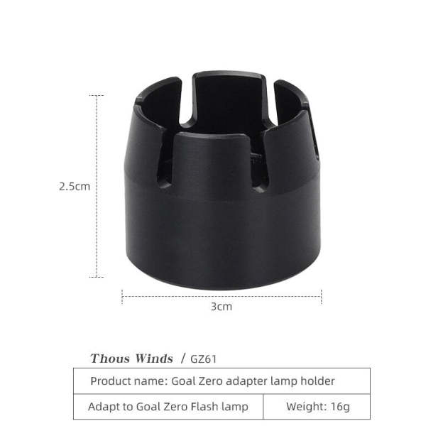 Thous Winds Goal Zero Adapter Lamp Holder-Goritta Works Sdn. Bhd. 202501017603 (1619017-X)