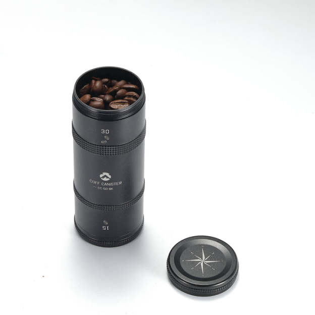 Campingmoon CC-50-BK Coffee Beans Container Black - Small