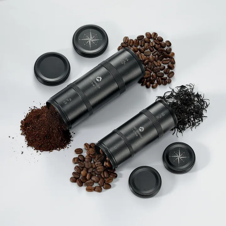 Campingmoon CC-50-BK Coffee Beans Container Black - Small