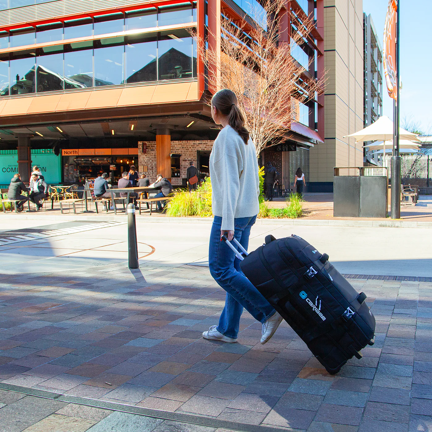 Caribee Global Explorer V2 125L Wheel Travel Luggage - Black