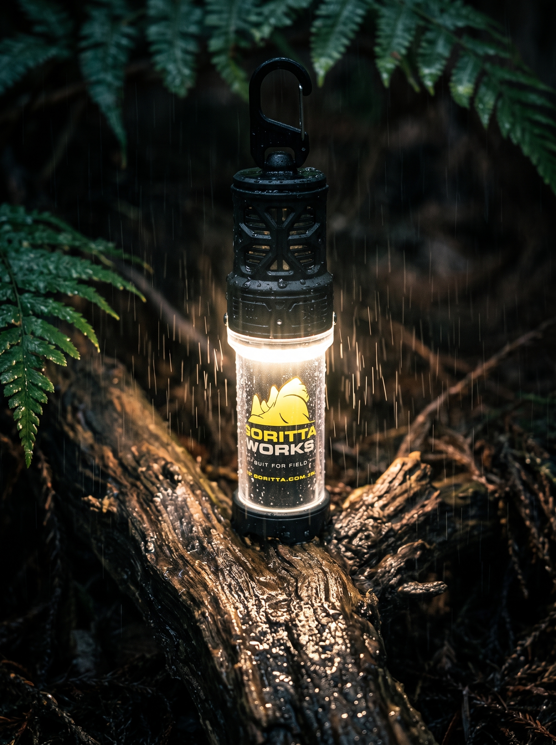 Goritta Works 2-in-1 Portable Mosquito Repellent with lighting (5000mAh, Max 750Lm)