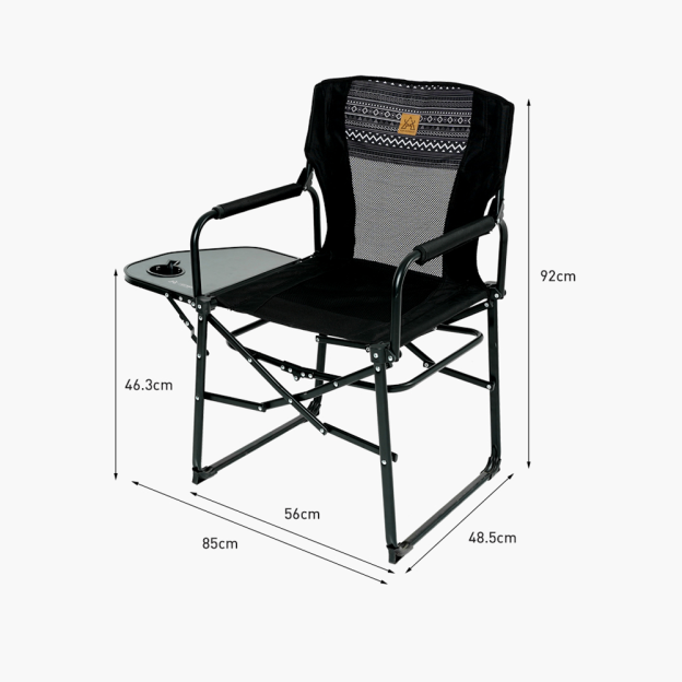 KZM Collapsible Chair With Table-Goritta Works Sdn. Bhd. 202501017603 (1619017-X)