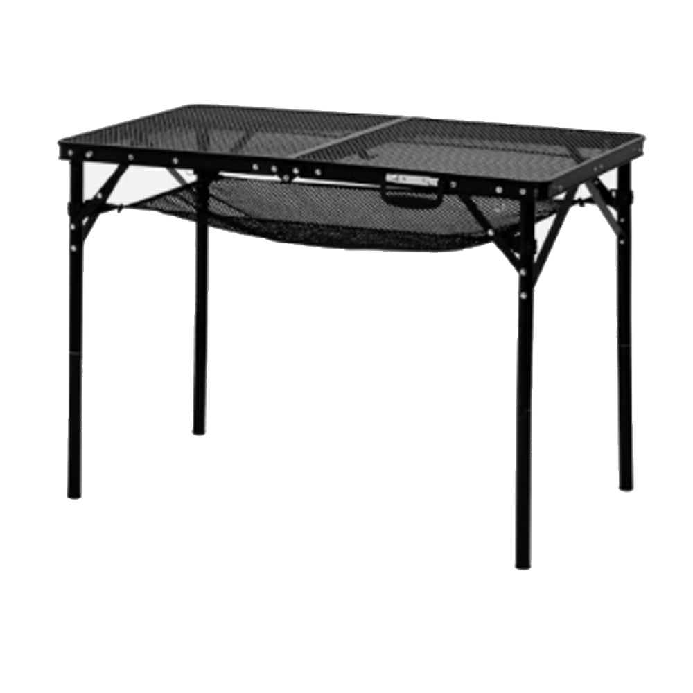 KZM Union Iron Mesh 2 Folding Table-Goritta Works Sdn. Bhd. 202501017603 (1619017-X)