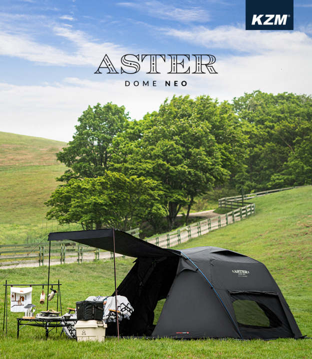 KZM Aster Dome Neo 3 - 4 person tent-Goritta Works Sdn. Bhd. 202501017603 (1619017-X)