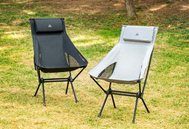 KZM Schwyz high Lightweight chair - Black-Goritta Works Sdn. Bhd. 202501017603 (1619017-X)