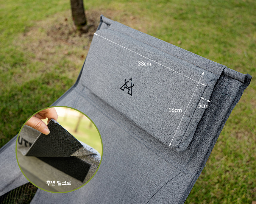 KZM Schwyz high Lightweight chair - Black-Goritta Works Sdn. Bhd. 202501017603 (1619017-X)