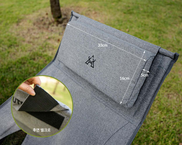 KZM Schwyz high Lightweight chair - Black-Goritta Works Sdn. Bhd. 202501017603 (1619017-X)