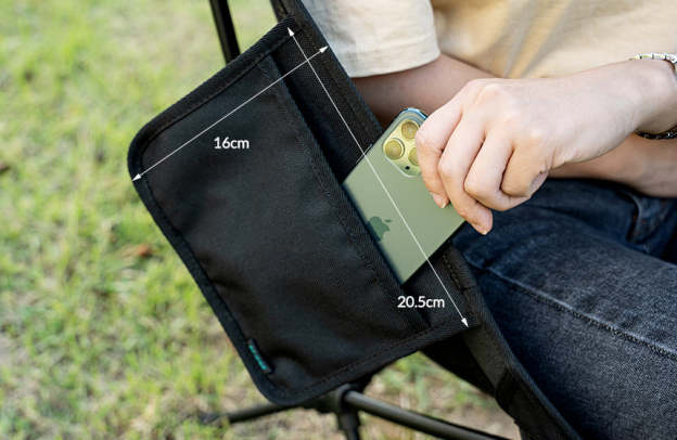 KZM Schwyz high Lightweight chair - Black-Goritta Works Sdn. Bhd. 202501017603 (1619017-X)