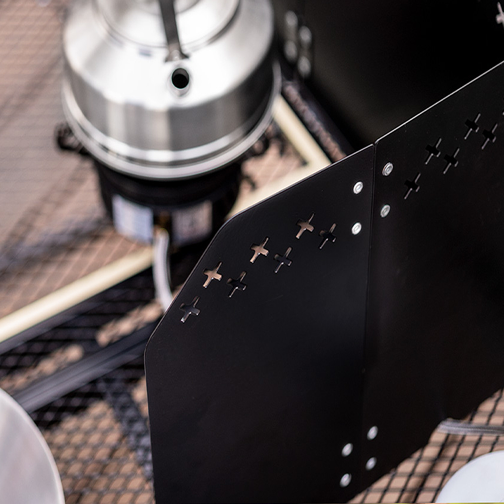 KZM Viento Wind Shield S - Black-Goritta Works Sdn. Bhd. 202501017603 (1619017-X)