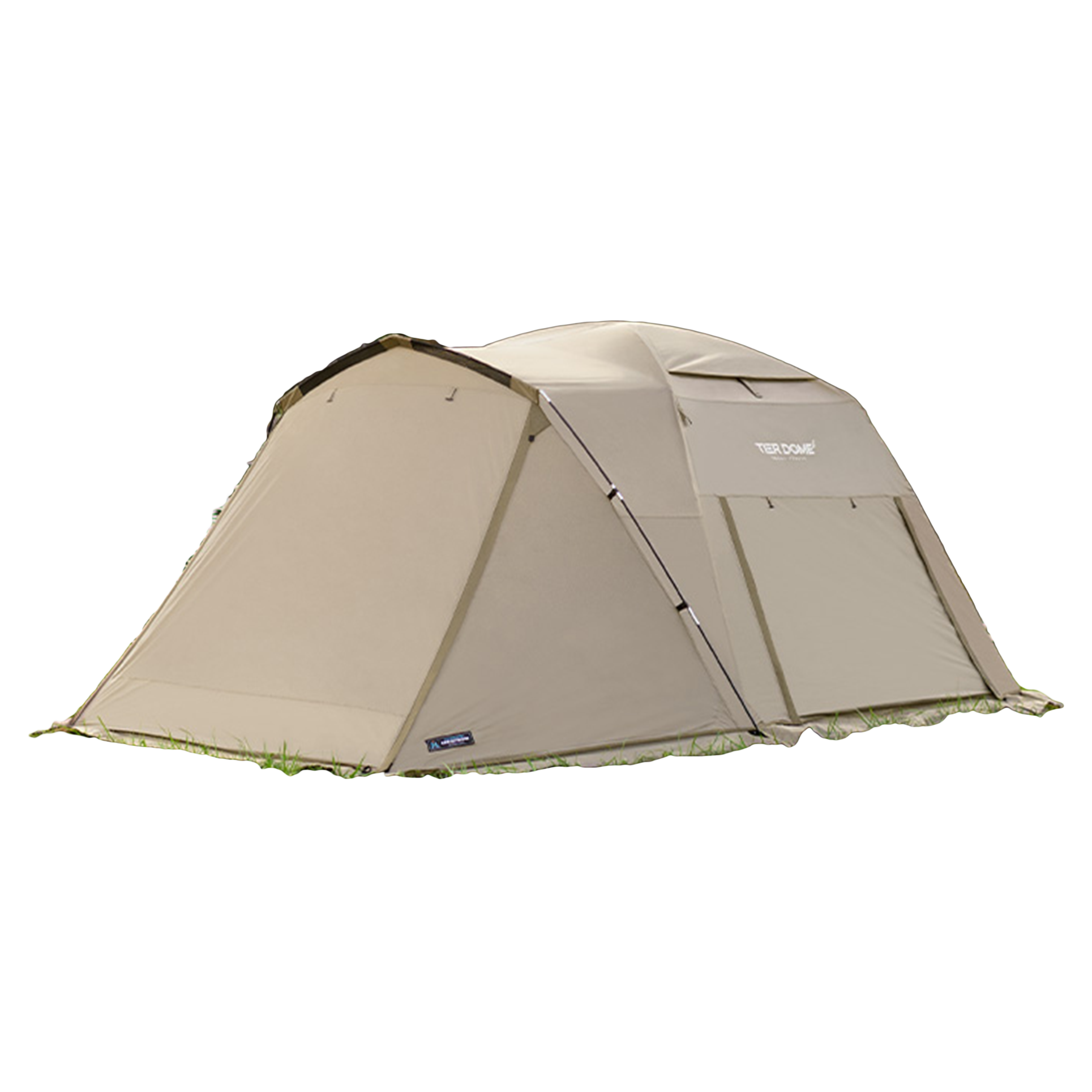 KZM Tier Dome GT Cream 3-4 person tent-Goritta Works Sdn. Bhd. 202501017603 (1619017-X)