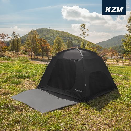 KZM Tier Dome GT Cream 3-4 person tent-Goritta Works Sdn. Bhd. 202501017603 (1619017-X)