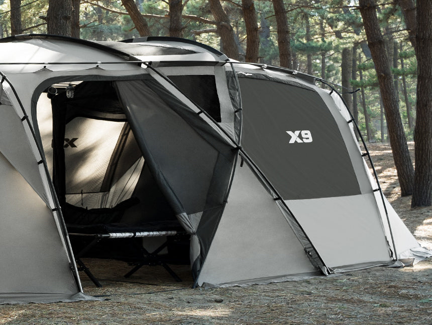 KZM X9 4-5 person tent-Goritta Works Sdn. Bhd. 202501017603 (1619017-X)