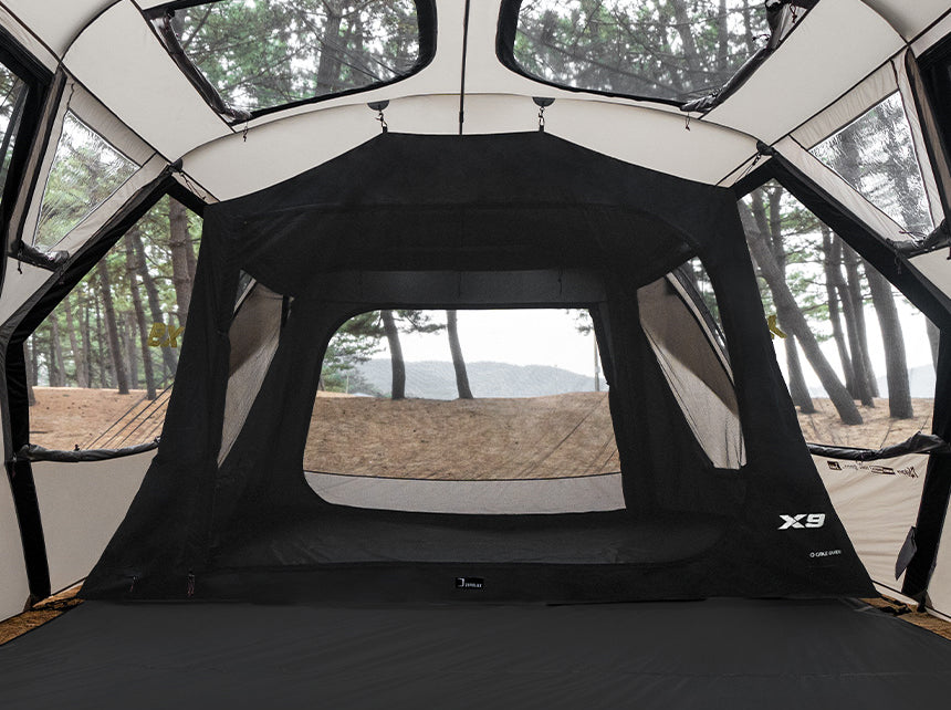 KZM X9 4-5 person tent-Goritta Works Sdn. Bhd. 202501017603 (1619017-X)