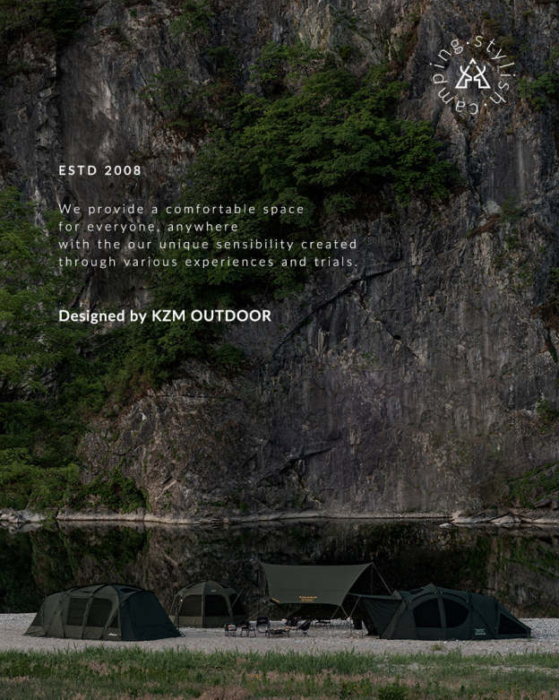 KZM Attica GT 4-5 person tent-Goritta Works Sdn. Bhd. 202501017603 (1619017-X)