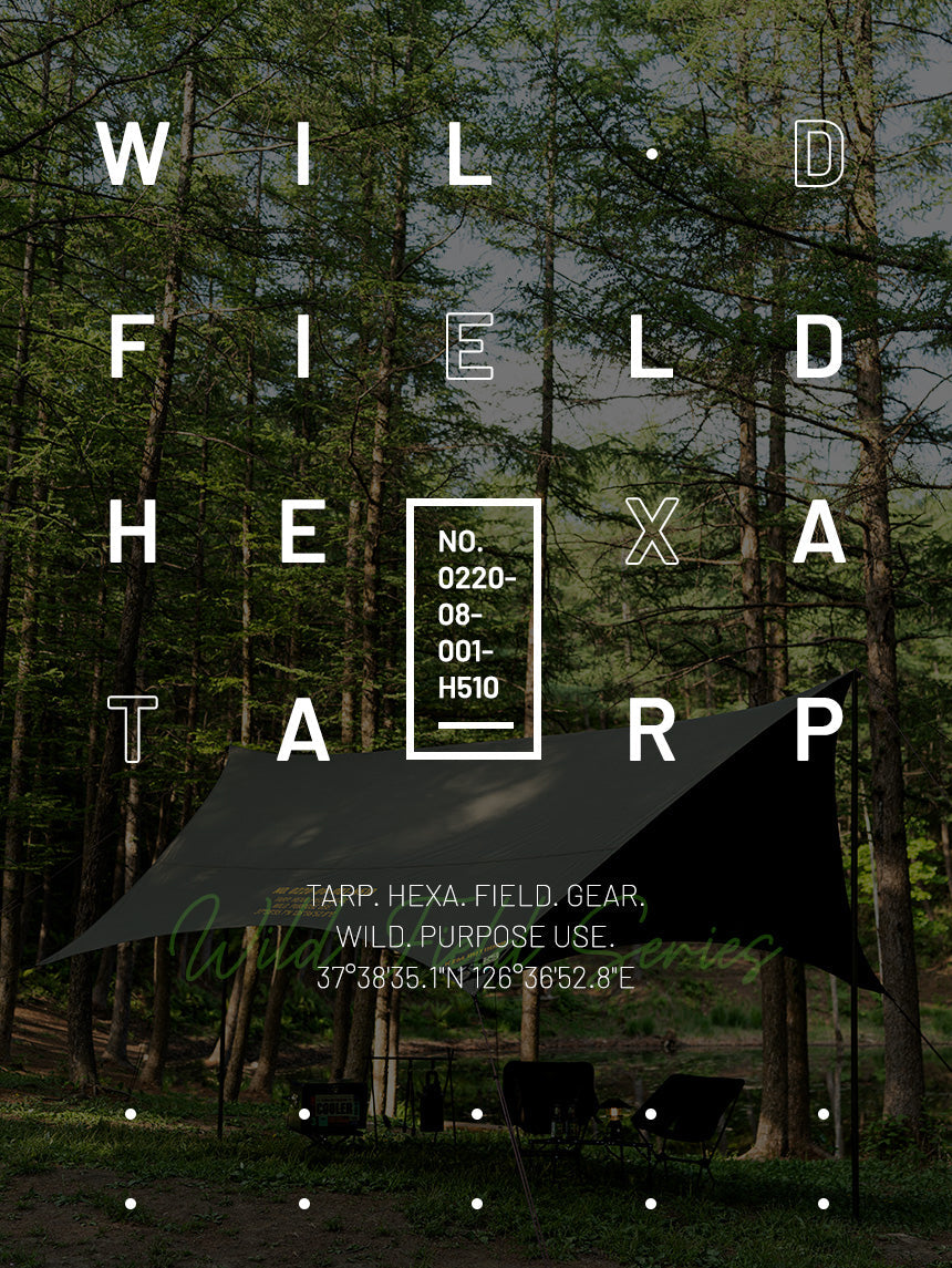 KZM Wild Field Hexa Tarp - Sand – Goritta Works Sdn. Bhd