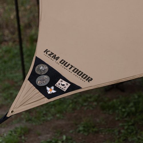 KZM Wild Field Hexa Tarp - Sand – Goritta Works Sdn. Bhd