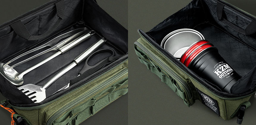 KZM Field Multi Tool Bag - Khaki