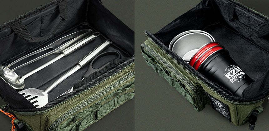 KZM Field Multi Tool Bag - Khaki