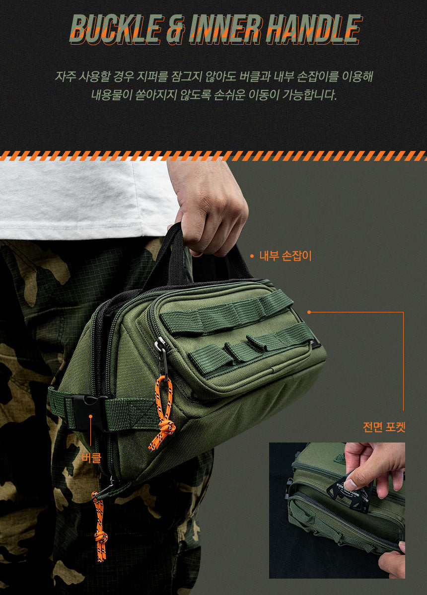 KZM Field Multi Tool Bag - Black