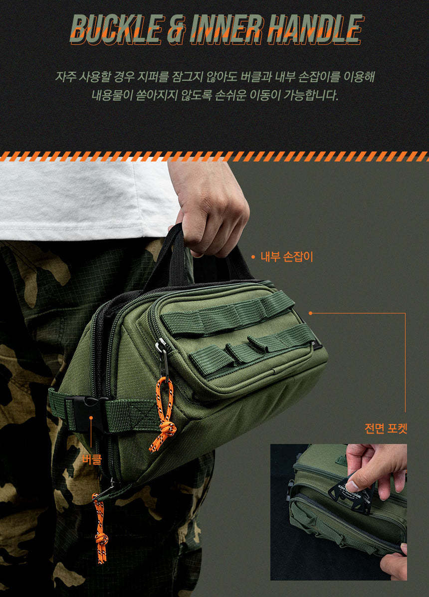 KZM Field Multi Tool Bag - Black