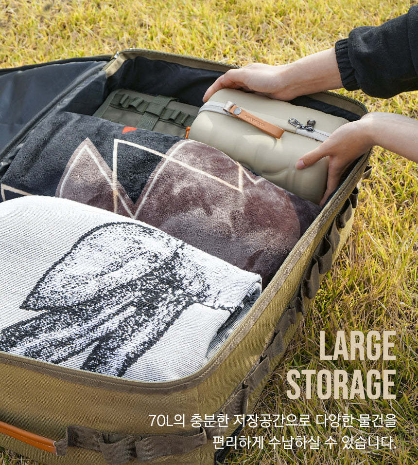 KZM Field Multi Carry Bag 70L-Goritta Works Sdn. Bhd. 202501017603 (1619017-X)